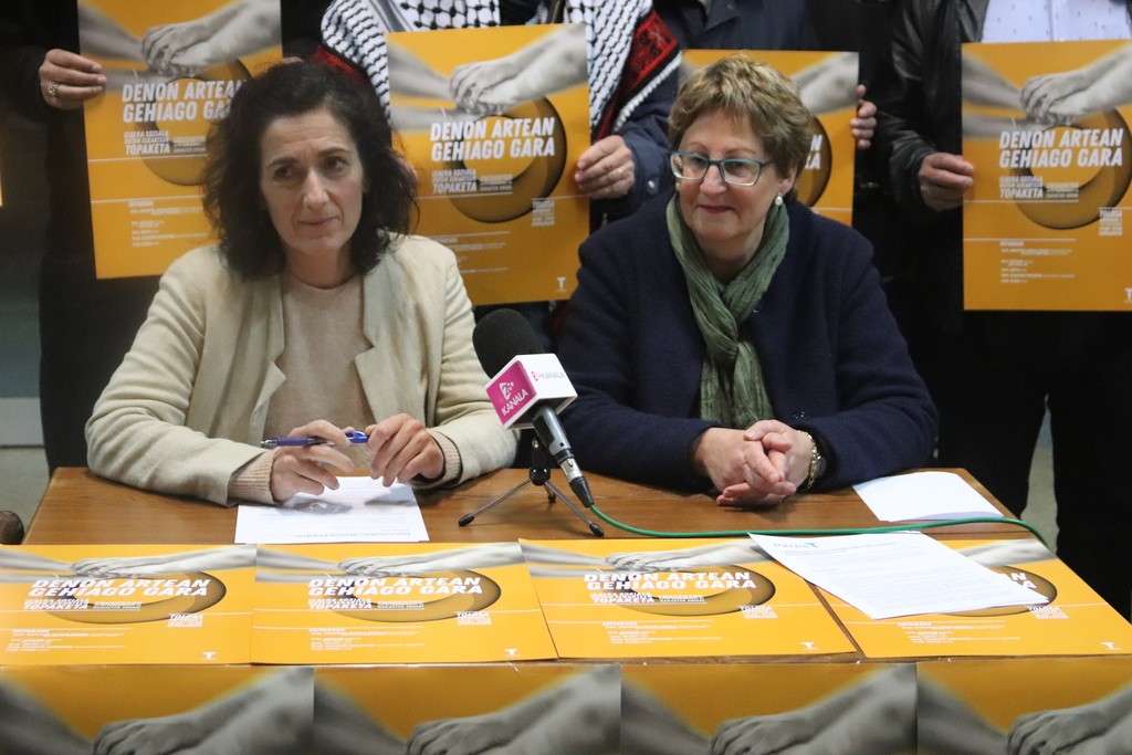 Lehenengoz, izaera sozialeko elkarteen topaketa Tolosan abenduaren 1ean