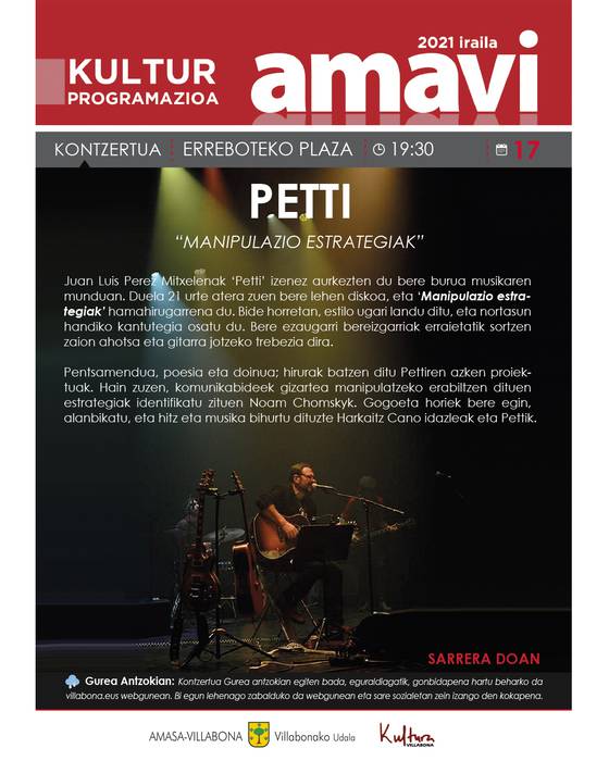 Iraileko kultur egitaraua