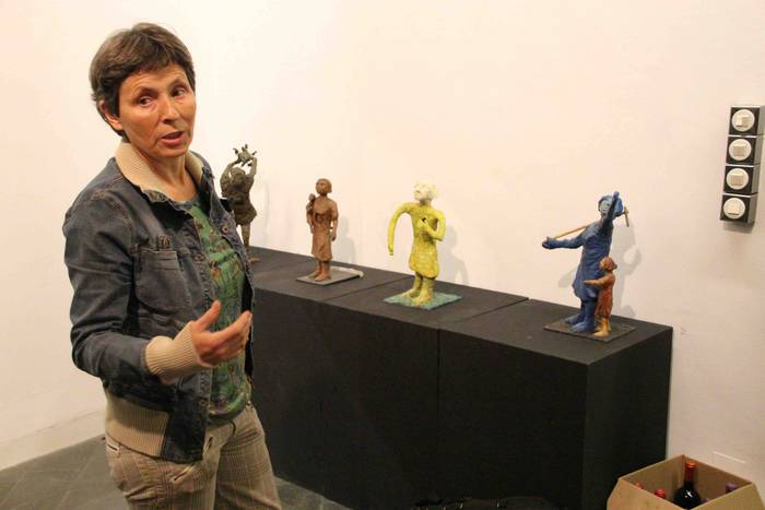 Eskultoreen erakusketa inaug 10 1541877720307