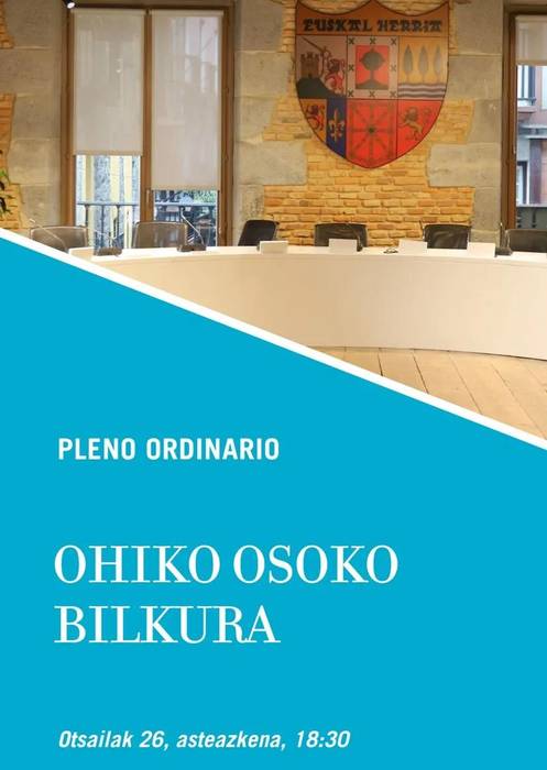 Ohiko osoko bilkura