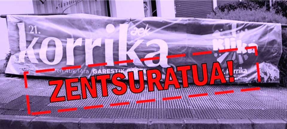Herriko kaleetan Korrika-ren propaganda jartzea debekatu du alkateak