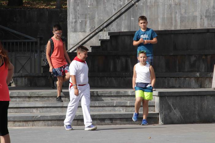 Albizturko festak. Txupinazo 12 1660384559589