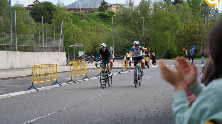 Giro ederrean egin dute zikloturismo martxa