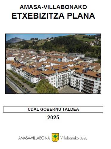 Villabonak etxebizitza-plana behar du, baina ez oraingo hau