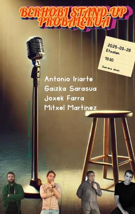 Berhobi Stand-Up probalekua