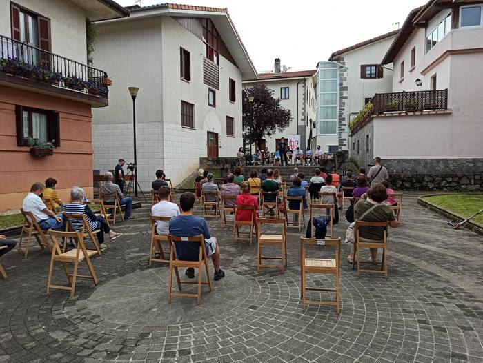Tolosaldeko bertsolari gazteen saio arrakastatsua