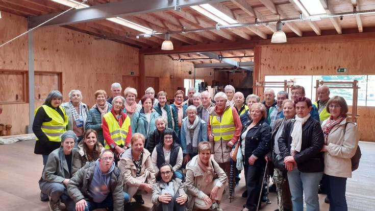 Albaola bisitatu dute Tipi-Tapa ekimenekoek