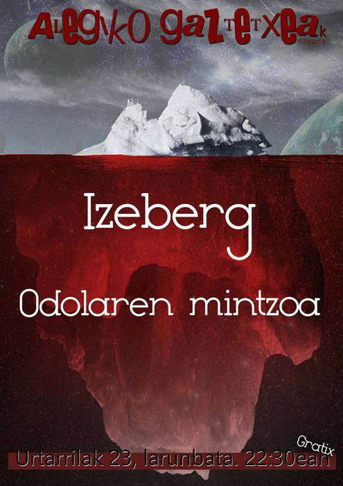 Izeberg. Odolaren mintzoa