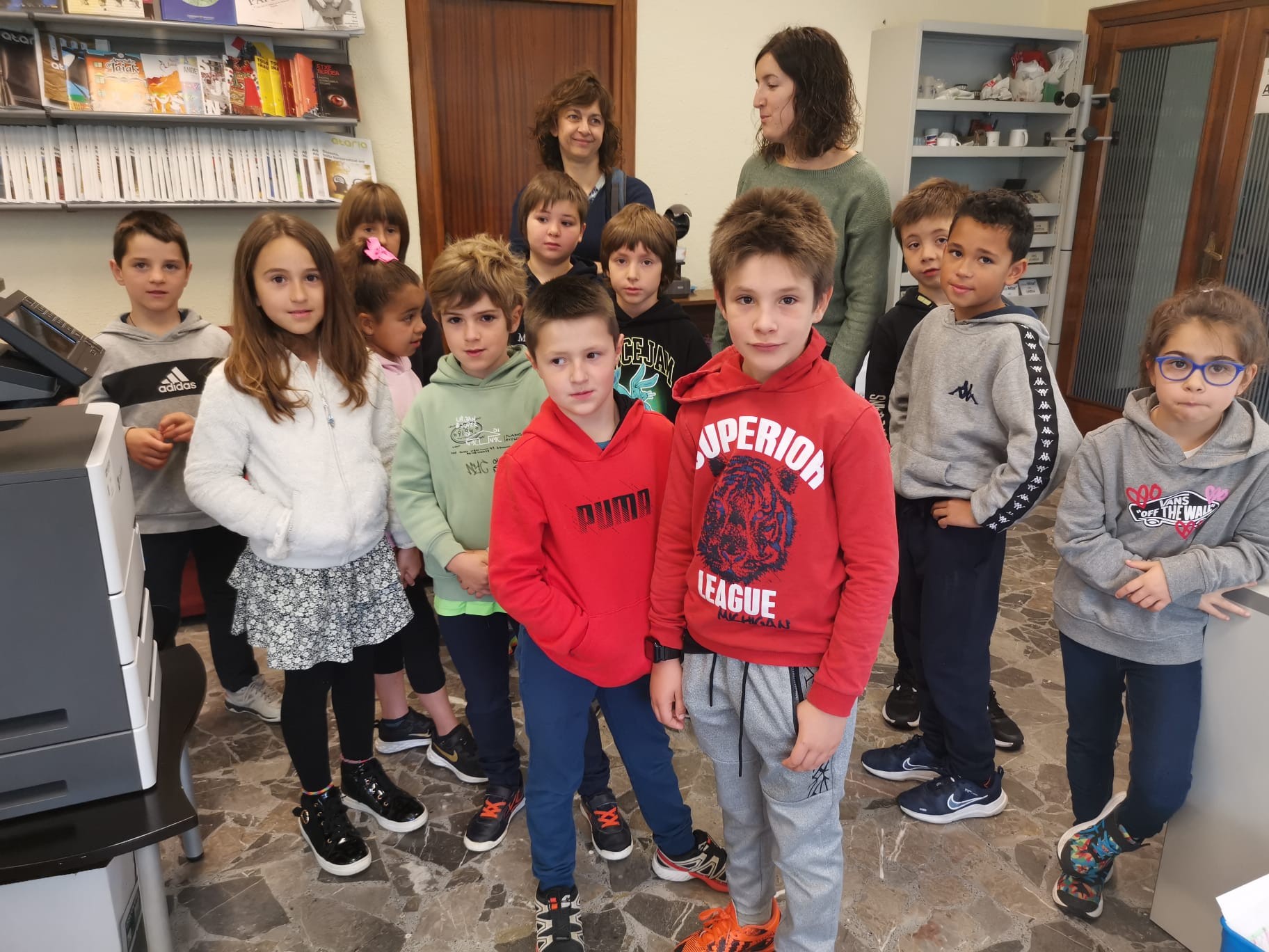 Amezketako Zumadi eskolako ikasleak Ataria ezagutu dute