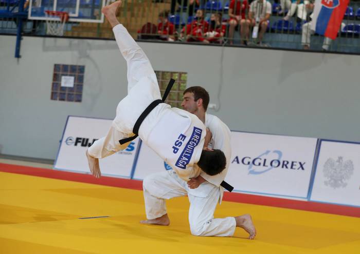 Saralegi eta Regillaga judokak, Europako txapeldunorde