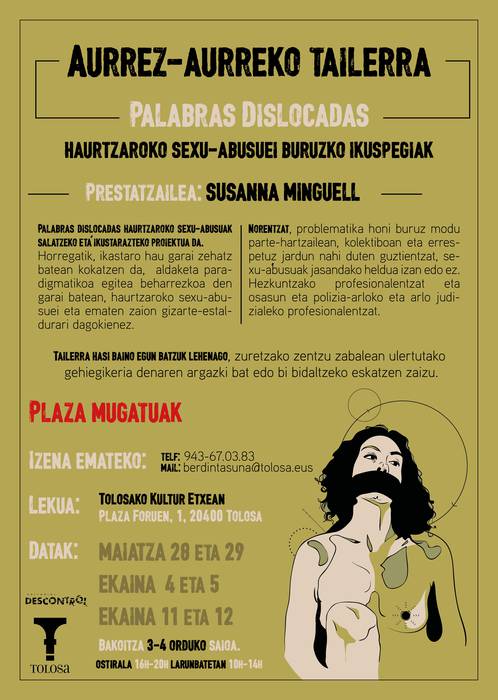 Haurtzaroko sexu-abusuei buruzko ikuspegiak landuko dituzte