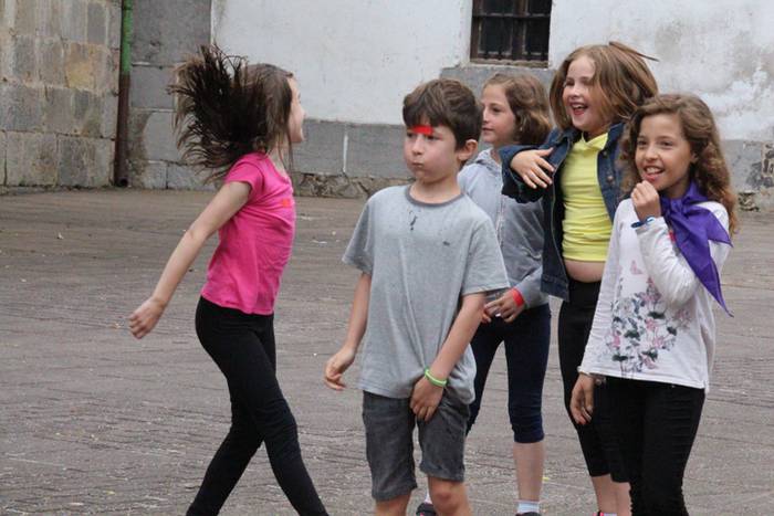 Haurrak protagonista Leaburuko San Pedro Egunean 9 1467217689940