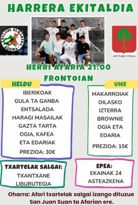 Harrera ekitaldia