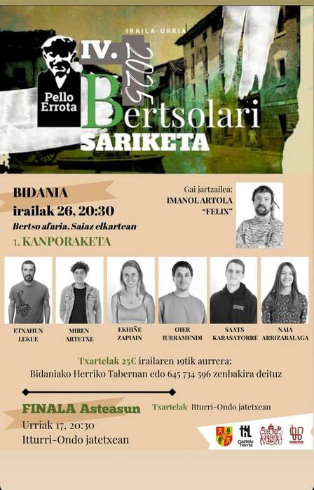 IV. Pello Errota Bertsolari Sariketa