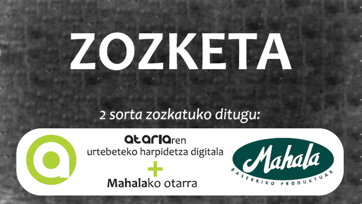 Ataria Bertso Jaialdiko zozketen saridunak