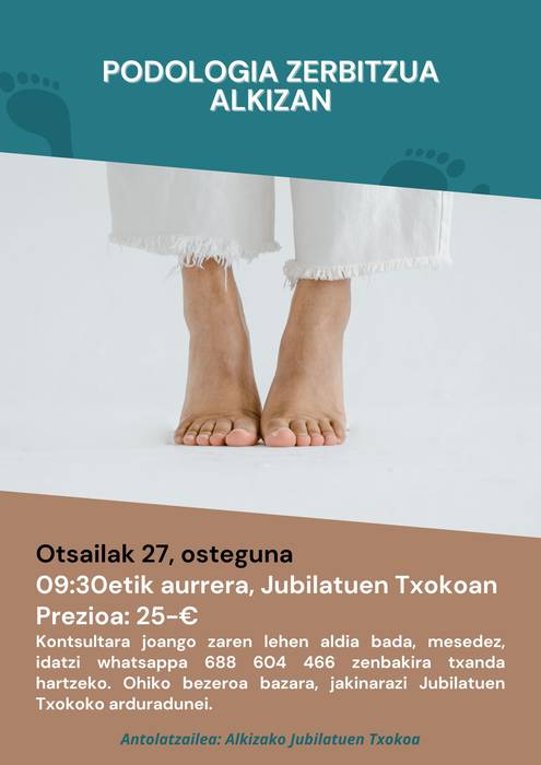 Podologia zerbitzua