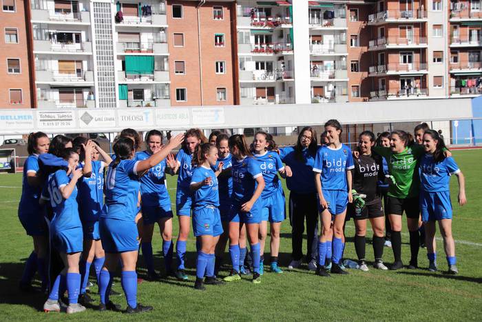 Tolosa CFeko emakumeak Bigar 8 1556479886114