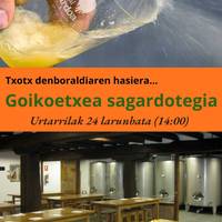 Txotx denboraldiaren hasiera