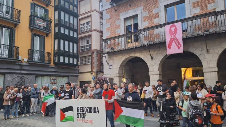 Gernika-Palestinak ehundik gora elkarretaratze antolatu ditu biharko