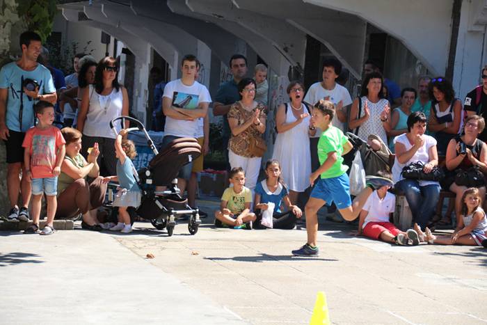 Eguna kirola eginez hasi dute Amezketan 4 1472039586368