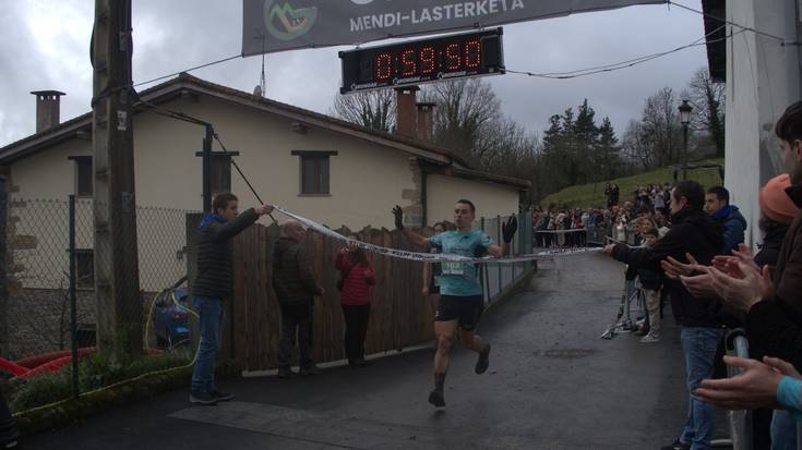Oier Zubeldiak irabazi du Garingo Mendi Lasterketa