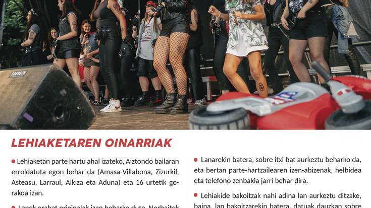 Santiotako programaren azala aukeratzeko lehiaketa: maiatzaren 12tik ekainaren 9ra