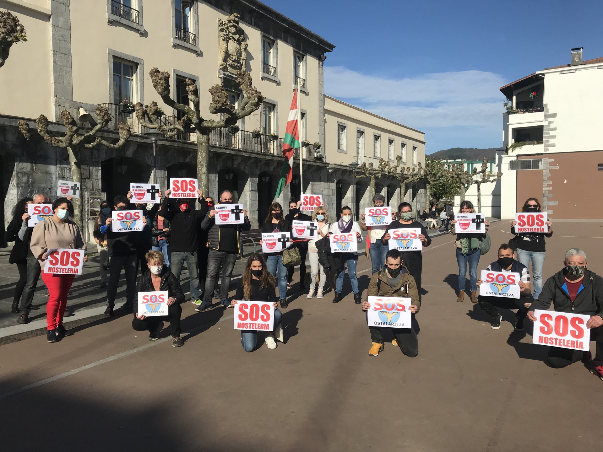Amasa-Villabonako ostalariek laguntza "duinak" eskatu dituzte