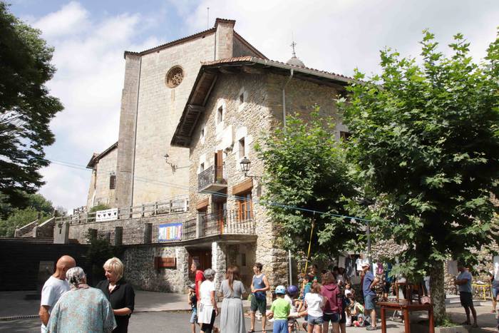 Gazteluko festak. Txupinazoa 12 1660478960693