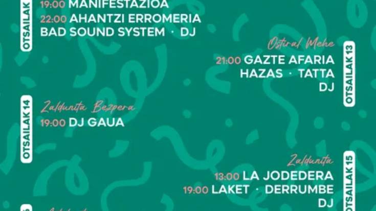 Tolosako Txoznak 2026