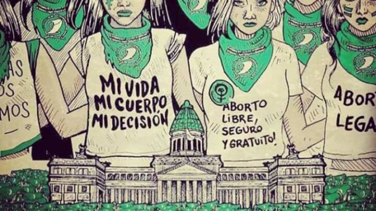 'Argentina, aborto legala orain' solasaldia, bihar, Altzon