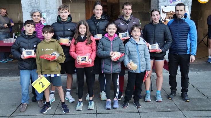 Urko Arizeta eta Eneritz Iraola izan dira irabazleak