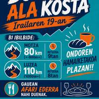 Buelta ala kosta bizikleta irteera