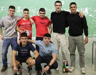 Julen Garaiburu, fronteniseko izarra Berastegin