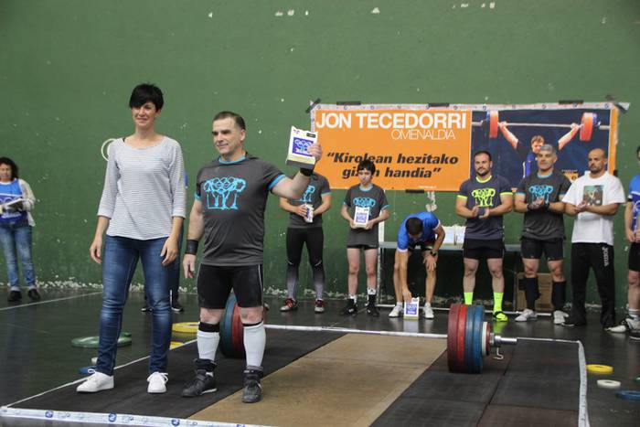 Halterofilia, Jon Tecedor om 32 1529173154799