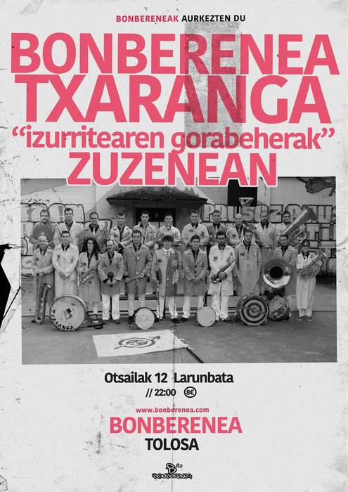 Bonberenea Txaranga zuzenean