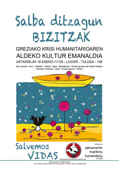 Jaialdia. Salba ditzagun bizitzak
