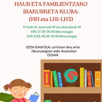 Haur eta familientzako irakurketa kluba