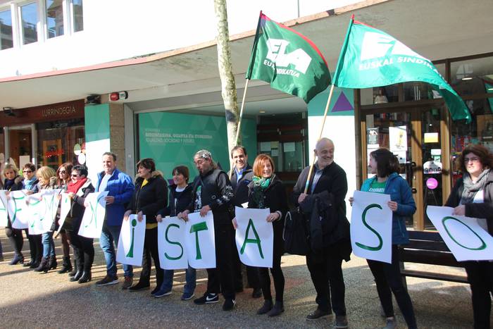 Garbitzaileak protestan, ELA 26 1550232990155