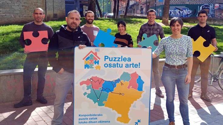 'Puzzlea osatu arte' ekimena Amasa-Villabonan eta Lizartzan