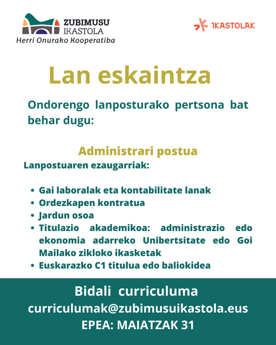 Kontratazio deialdia