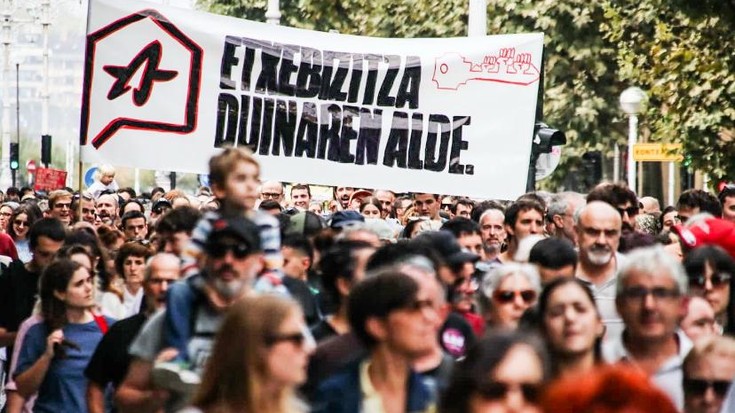 Ernaik elkarretaratzea egingo du gaur, etxebizitza eskubidearen alde