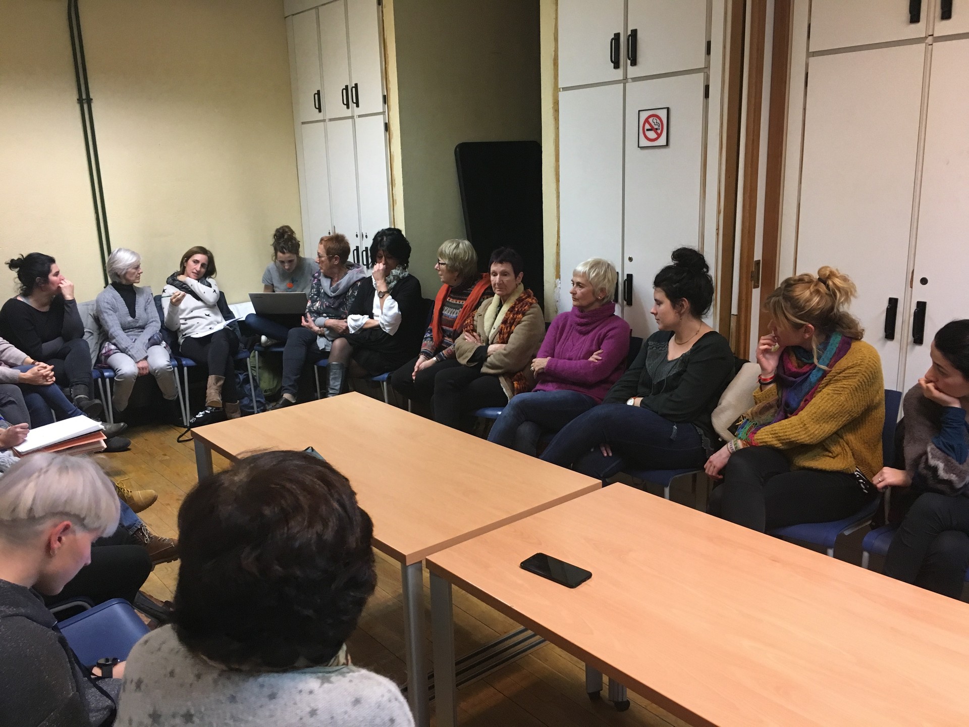 Greba feminista hasi da egosten, Tolosaldean