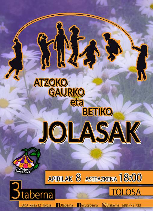 Atzoko, gaurko eta betiko jolasak