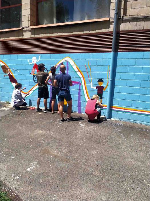 Ikaztegieta, mural margoketa 39 1654855838386