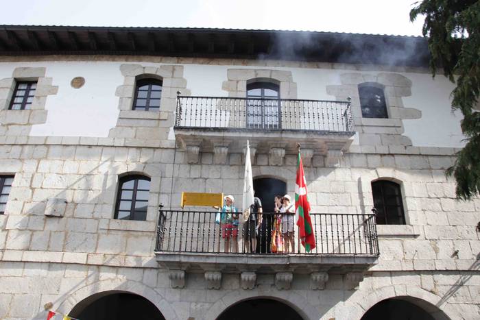 Albizturko festak. Txupinazo 19 1660384563041