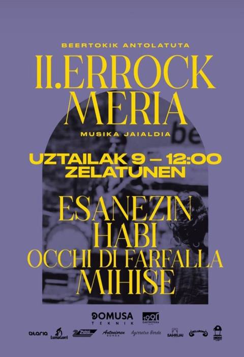 II. Errock Meria musika jaialdia
