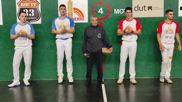 XI. Ogi-Berri Pilota Txapelketarren bigarren jardunaldia jokatu da