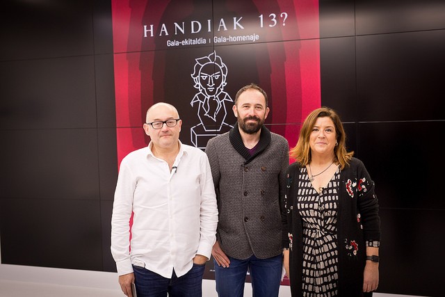 'Handia' filmari babesa emango diote Donostiatik Goya sarietan
