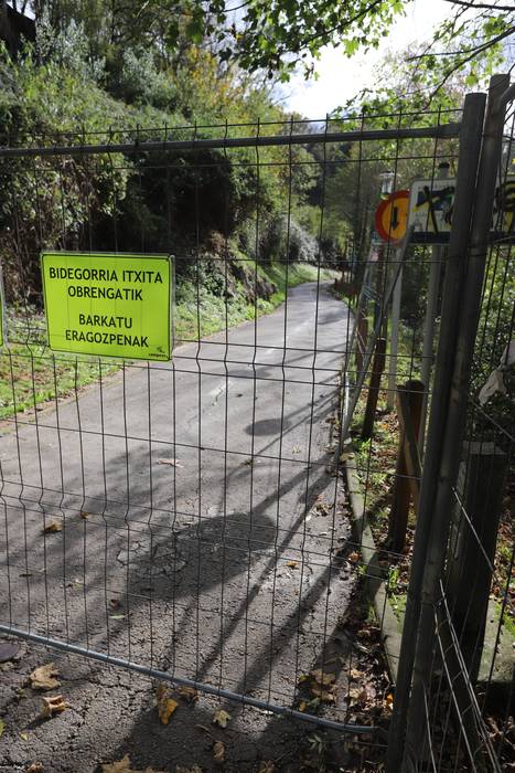 Usabal eta Olarrain arteko bidegorriaren errei bat zabalduko dute, bi asterako