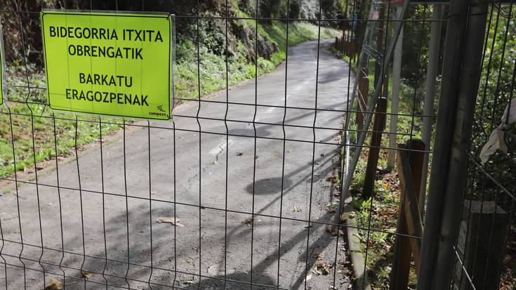Usabal eta Olarrain arteko bidegorriaren errei bat zabalduko dute, bi asterako